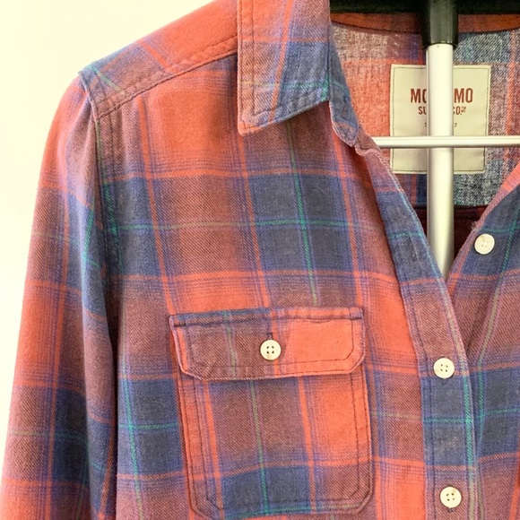 Mossimo Plaid Button-Up Flannel - Picture 3 of 6